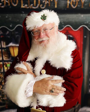 Jac Grimes, the Guilford County Santa.